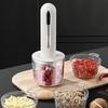 USB Rechargeable Electric Meat Grinder Powerful Motor Baby Food Processor  Salad Making