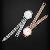 Ensemble Montre Métal Pierre de Diamant Volkswagen + Bracelet