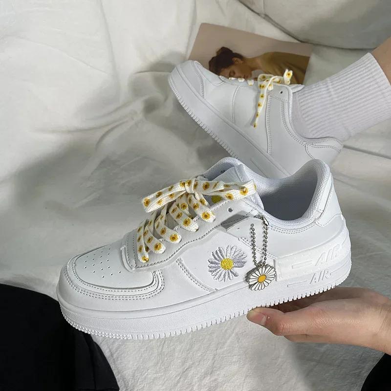 Summer  New Woman Shoes for Women Daisy Flat Anti-Slip Women Sneakers Outdoor CasualCasual Shoes Trainer Female  Shoes