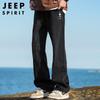 JEEP SPIRIT Men's Loose Straight Leg Denim Jeans