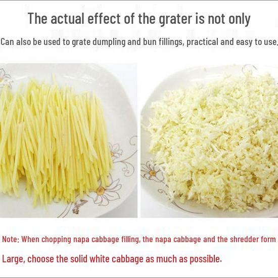 Multifunctional Plastic Vegetable and Potato Grater Slicer for Home and Restaurant Use
