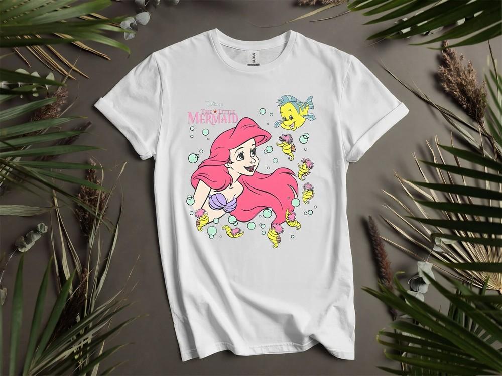 

Little Mermaid Ariel Princess Funny Magic Hoodie Tshirt Men Women Unisex AD723 S