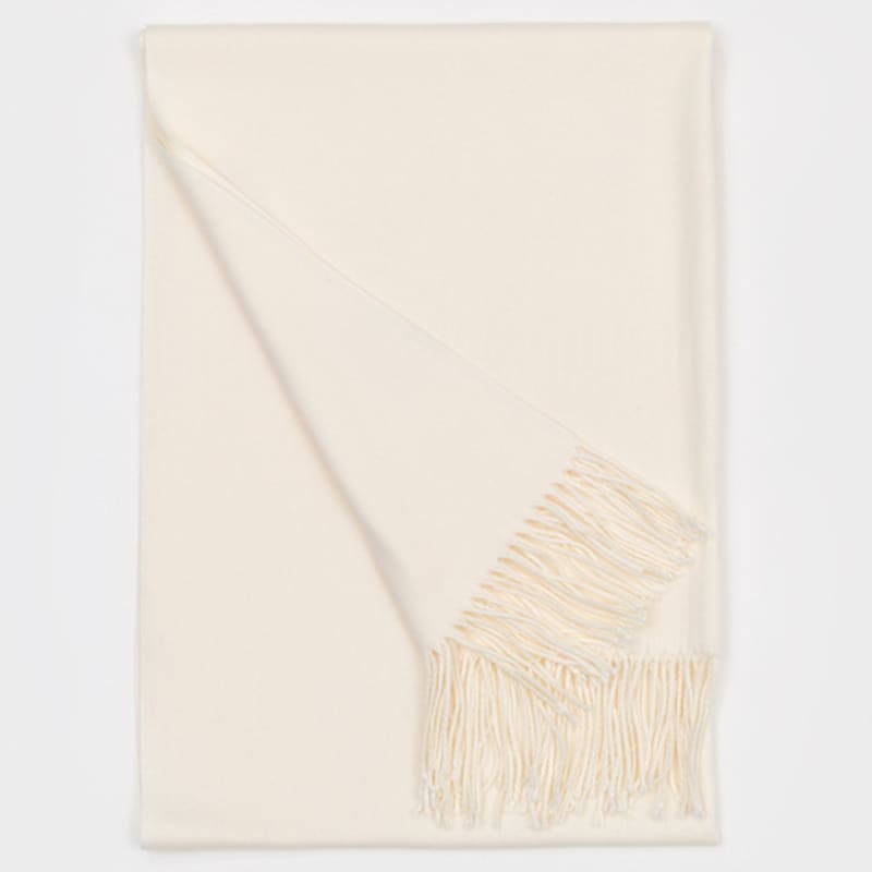 RECLOW MILD Plain Muffler IVORY