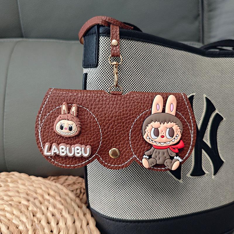 Labubu Portable Unisex Glasses Case - Myopia & Sunglasses Protective Storage Bag