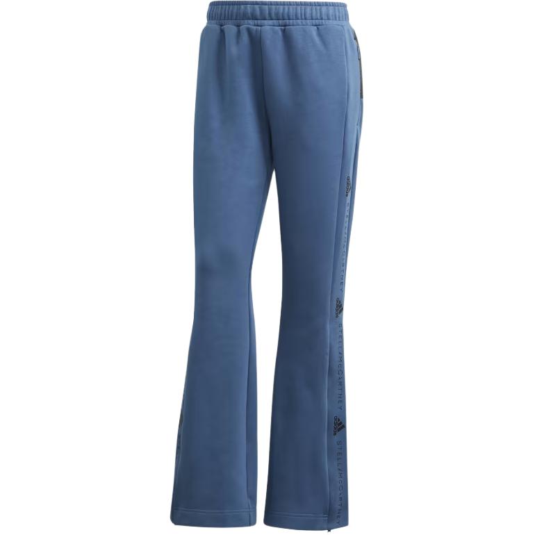Adidas Soft Loose Casual Trousers, Women Fashion Comfort Daily Blue Bottoms FK7125 S