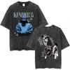 Rapper Kendrick Lamar To Pimp A Butterfly Grafik T-Shirt Herren Hip Hop Streetwear T-Shirts Unisex Baumwolle Oversized T-Shirts