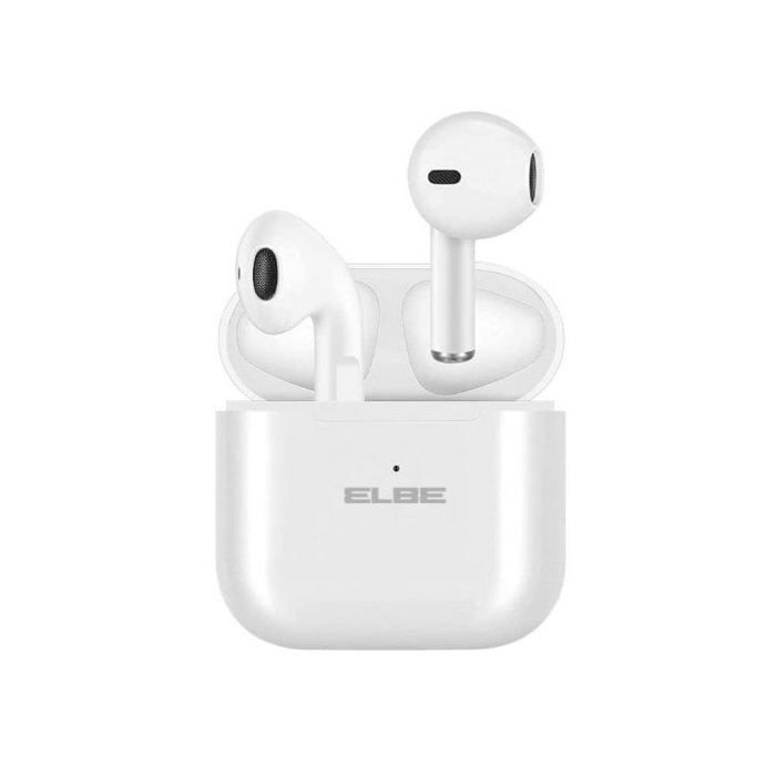 Elbe ABTWS-003-B Auriculares Bluetooth TWS Blancos