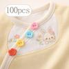 Plastic Sewing Button Bright Cartoon Craft Accessory Miniature Buttons Ornament Embellishments for Scrapbooking