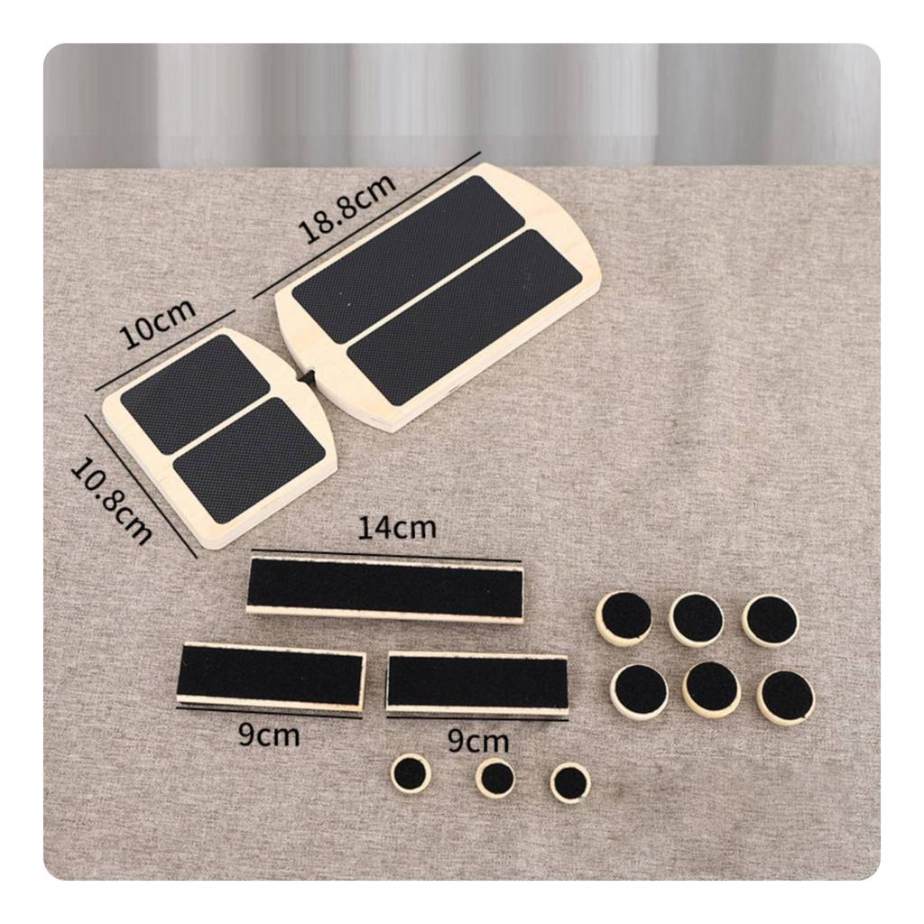Balance Training Board Wooden with Domes AntiSlip for Athletes, Dancers, Home Gym,