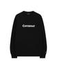 COVERNAT Center Logo Sweatshirt Black