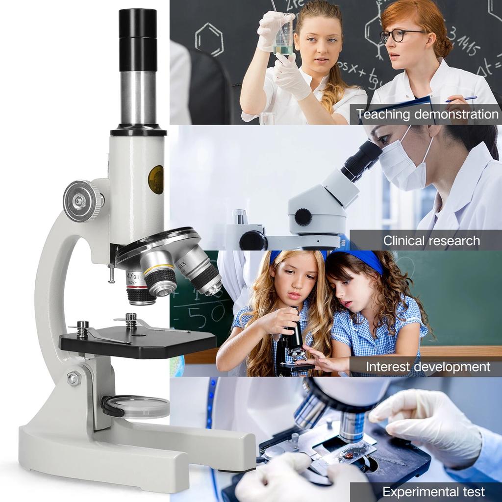 64X-2400X Monokulares optisches Mikroskop, Grundschulkinder, Wissenschaft, Biologie, Mikroskop, digitales Monokularmikroskop, Geschenke