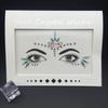 Crystal Tattoo Sticker Glitter Eyeliner Eyebrow Makeup Face Eyes Diamond Temporary Tattoo Rock Rhinestone 3D Eyeliner Stickers