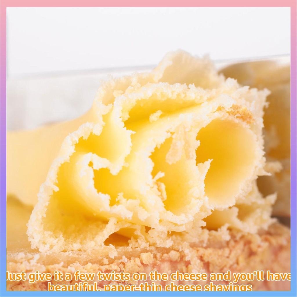 8.7×5.6 Inch Cheese Curler Stainless Steel Cheese Shaver Household Kitchen Cheese Cutter Handheld Cheese Grater Butter Grinder