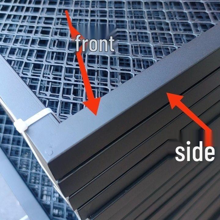 Decoratief Gesmeed IJzeren Gaas: Diamantdraad in Industriële Stijl voor Muren, Plafonds en Scheidingswanden.