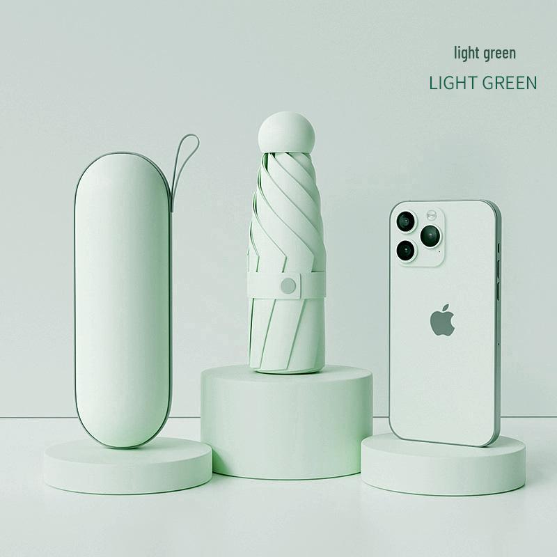 Women's Mini Pocket Folding Umbrella - High-End Sunscreen & Sunshade, Rain or Shine