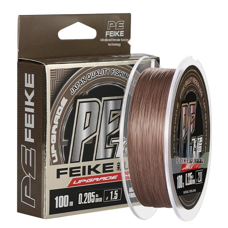 Superfine Black Dyneema Fly Fishing Leader: High-Strength, Ultra-Soft, Bite-Proof PE Line for Tilapia