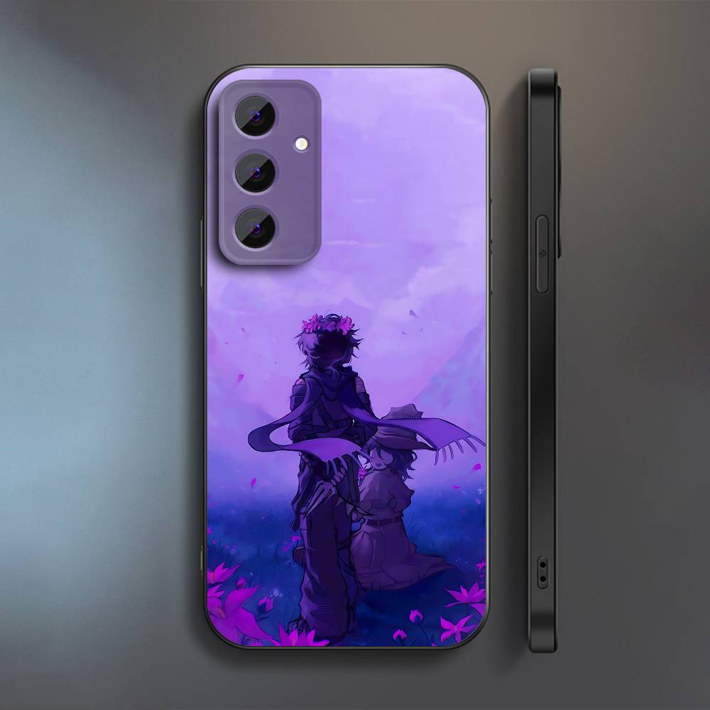 

Azure x Two Time Fanart Phone Case For Samsung S 25,24,23,22,30,21,20,10,9,Ultra,Plus,Lite,FE,5G Black Full-coverage Soft SamsungS20