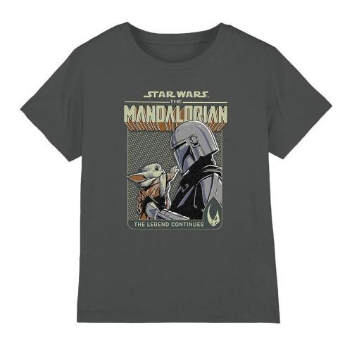 Star Wars: The Mandalorian Childrens/Kids Legend Continues Grogu T-Shirt