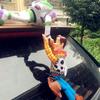 Funny 3d Toy Story Woody And Buzz Car Doll Soft Plush Toy Perfect For Collectors Or As A Gift High Quality Material