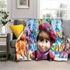 Coperta morbida in peluche 3D Masha e Orso, Cartone animato di Natale, Coperta in flanella, Plaid per Soggiorno, Camera da letto, Letto, Copertura per divano