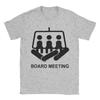 Snowboard Board Meeting Unisex T Shirt  Hipster Tees Short Sleeve Round Collar TShirts Cotton Plus Size Tops