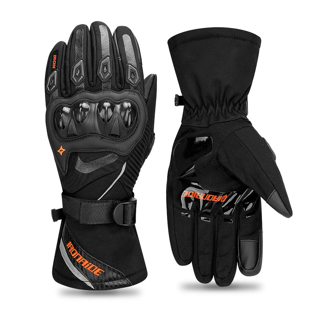 Motorcycle Gloves Winter Warm Windproof Outdoor Motorbike Riding Gloves Touch Screen Motocross Full Finger Racing Gloves M-2XL