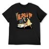 Exit - Orange_blue T-Shirt Designer Shirts Custom T Shirt Funny T-shirts Graphic Shirts Mens Shirts Graphic Tee