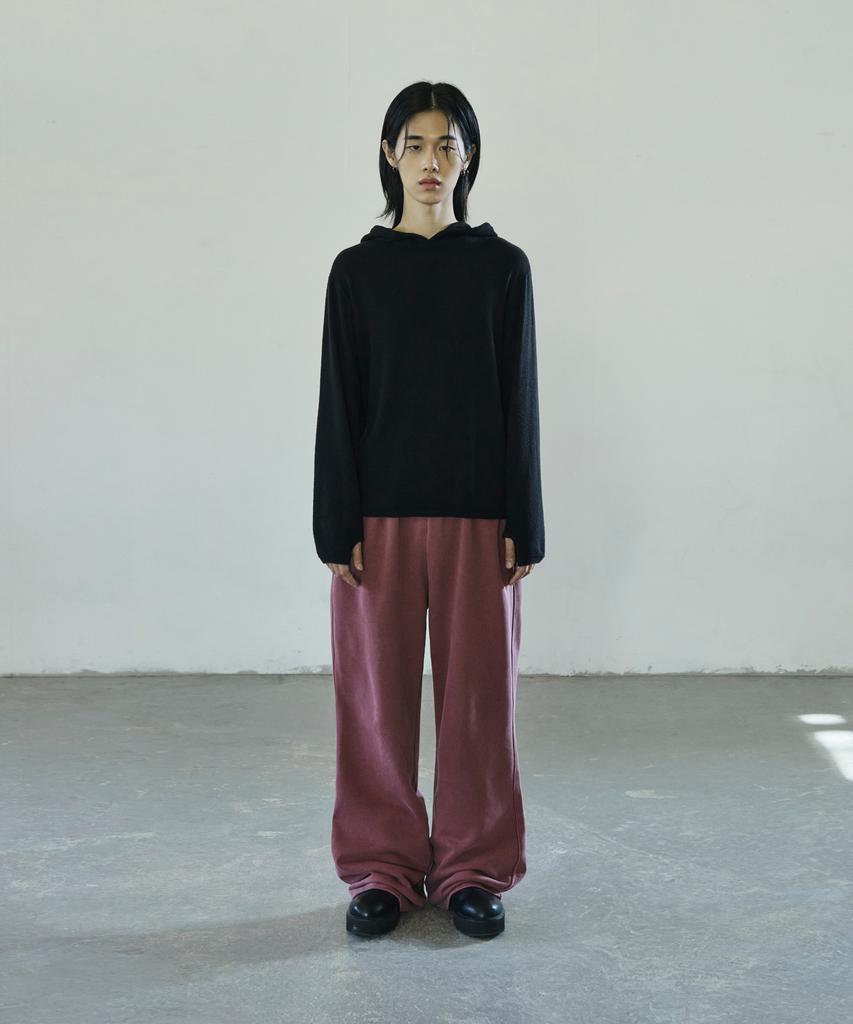 Seukeulaeteulpigsel Garment-Dyed Flare Training Pants [Wine]