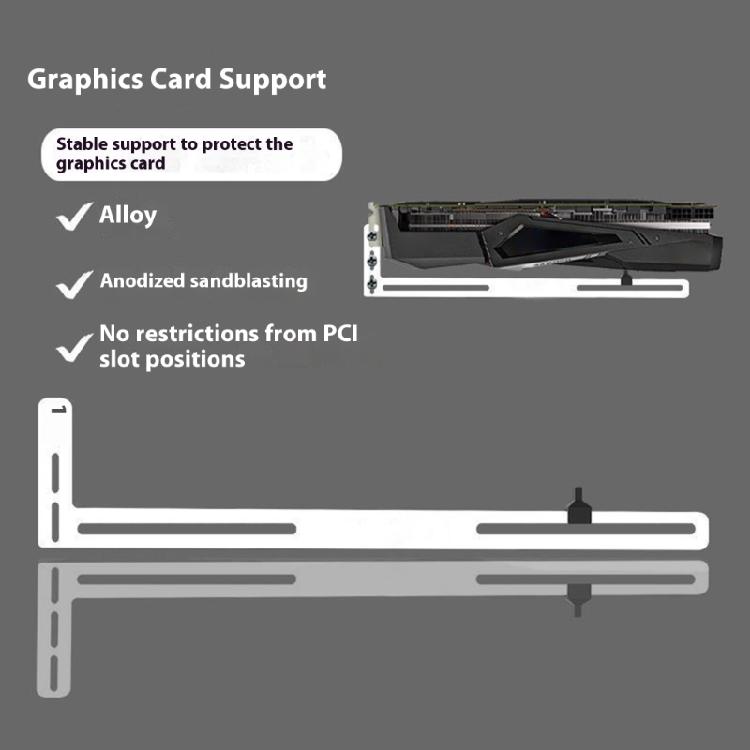 GPU Support Bracket Graphics Card Support GPU Bracket Brace Video Card Sags Holder Bracket GPU Stand Adjustable Bracket
