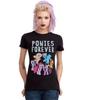 My Little Pony Ponies Forever T-shirt Junior pour Femme 100% Coton Hauts pour Homme