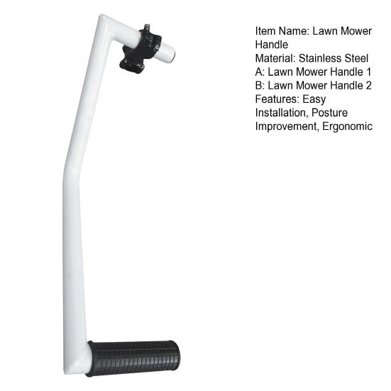 Lawn Mower Auxiliary Handle Weed Wacker Trimmer Grip Posture Improvement Ergonomic Grass Cutter Weed Eater Auxiliary Handle Extension Gardening