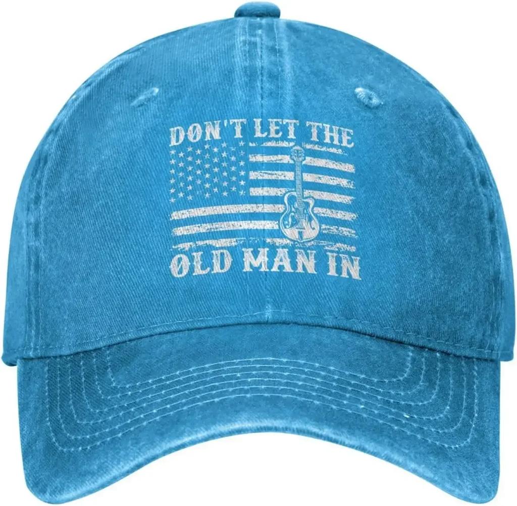 Old Man Hat Dont Let Old Man In Hat for Women Baseball Hats Vintage Hat