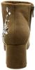 Bridget Birkin Women's Jeweled Side Zip Boots, Oak Suede, Size 22.5cm, 573005