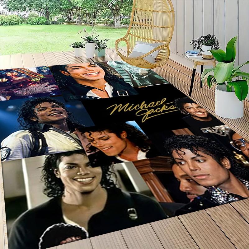 Michael Jackson'S Legacy Carpet Rug Soft Washable Antislip Home Living Room Sofa Mats Personalized Christmas Rug