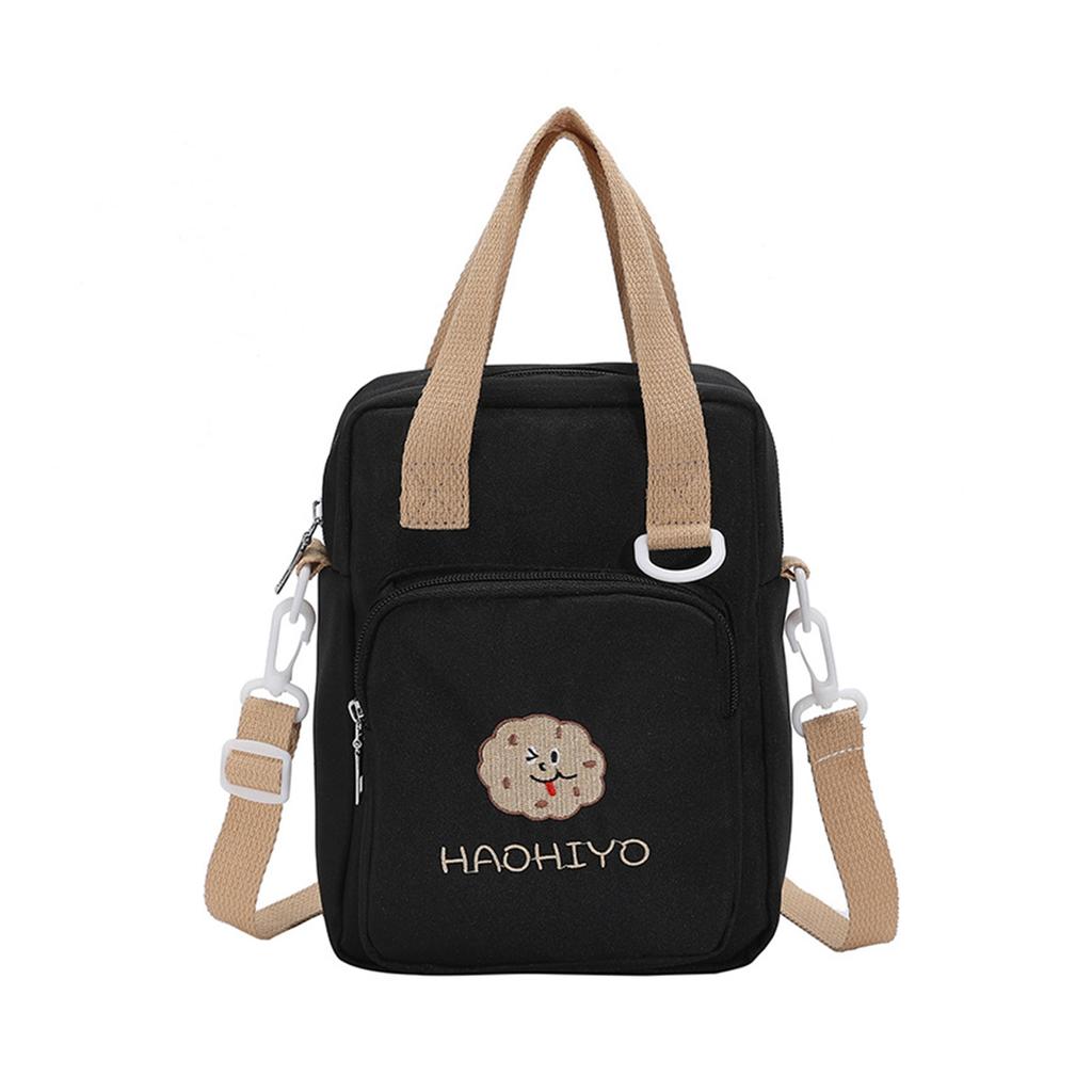 Female Top Handle Handbag Girl Cute Shoulder Bag Womens Tote Messenger Bag Ins Student JK Sling Bag for Shopping Dating
