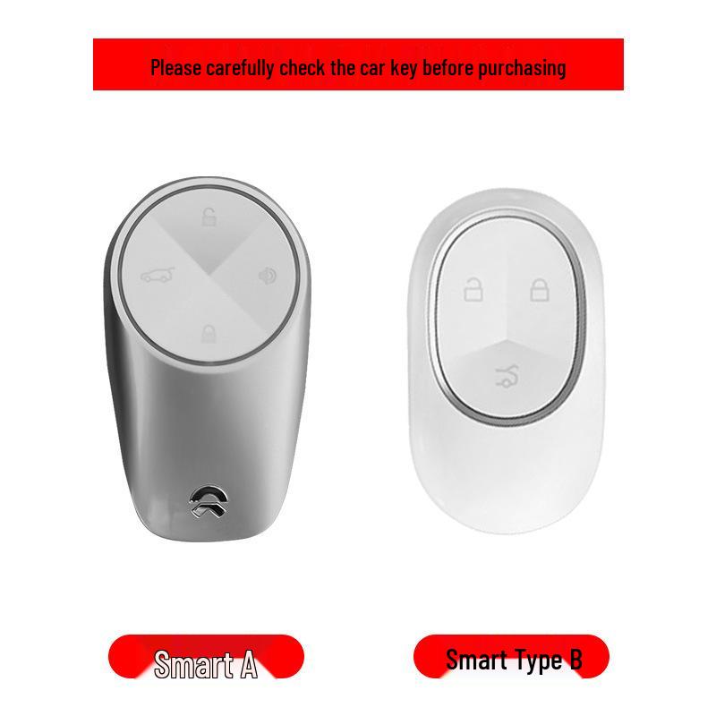 2022 NIO ET7/ES7/ET5 Key Case: Transparent Protective Shell with Buckle