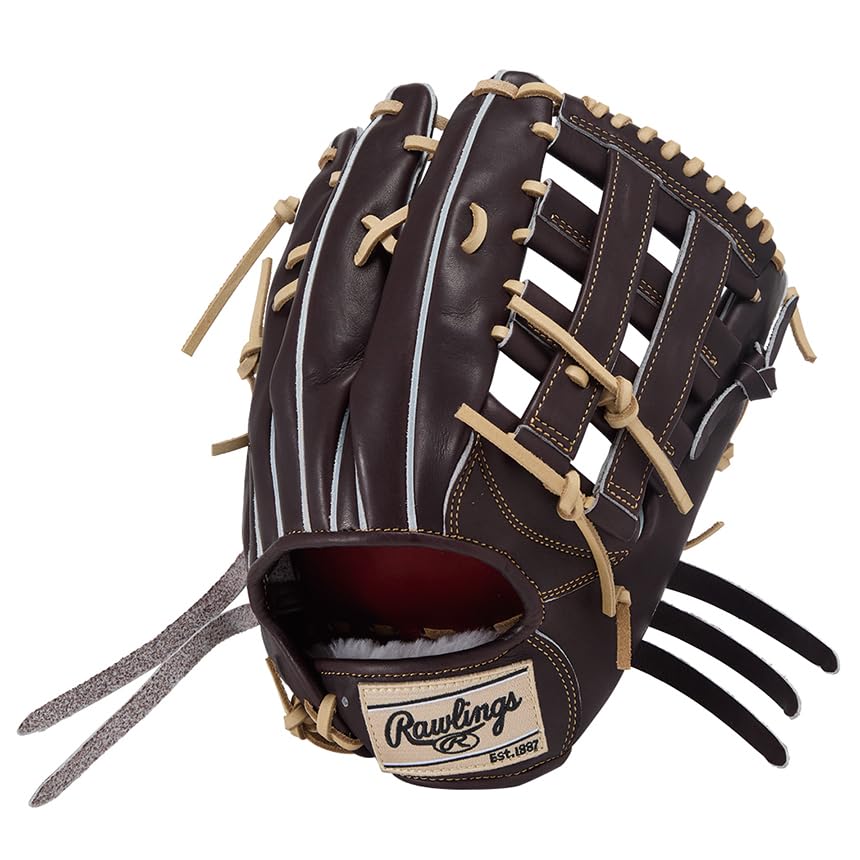 

Rawlings PRO PREFERRED GH5FPRRT80 Baseball 13 Throw Glove, Hardball, Outfielder s Glove, Mocha, inches, Left-Handed