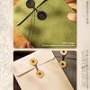 A5 Kraft Paper Vintage String Tie Envelopes Tear Resistant for Bridal Shower Invitation Card Small Gift Packaging