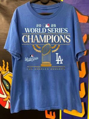 Los Angeles Dodgers World Series Champions 2025 Short Sleeve Royal Shirt Unisex T-Shirt