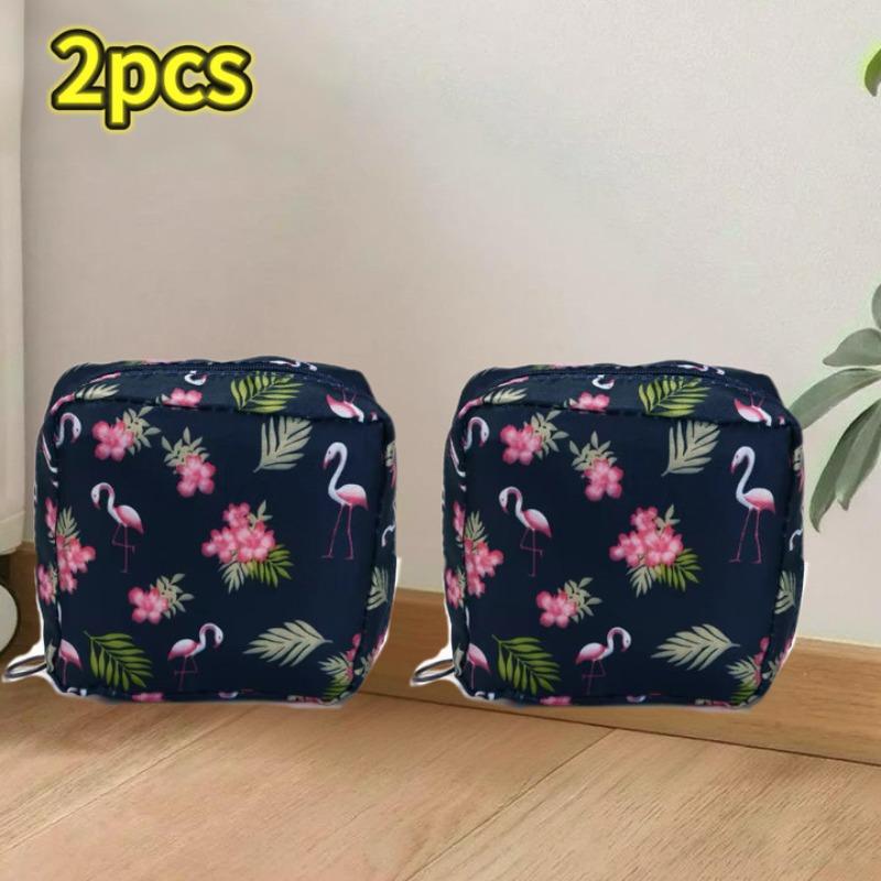 Multi Function Portable Sanitary Pad Storage Bag Tampon Pouch Napkin Cosmetic Bags Organizer Makeup Bags Girl Hygiene Pad Bags