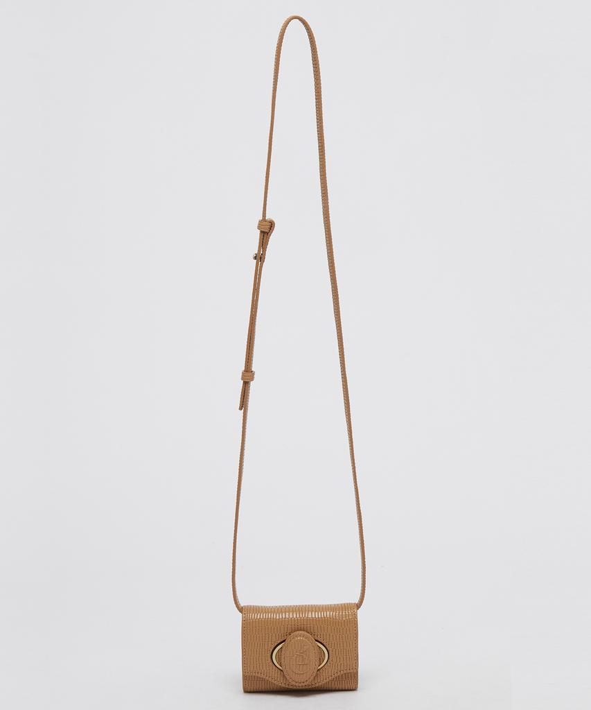 Archivepke Oval Card Bag(Lizard Beige)_Ovbrx24003Lib