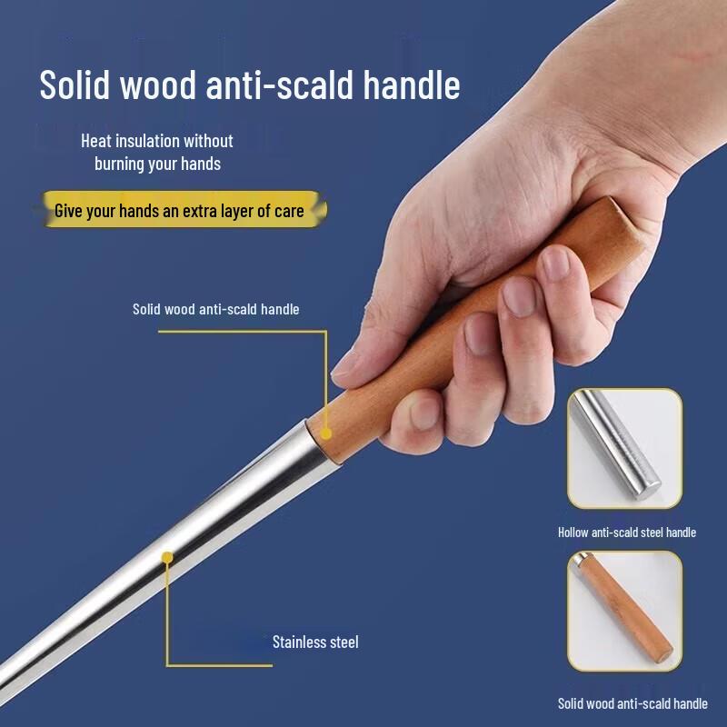 Jun Ding Ying Stainless Steel Long-Handle Cooking Utensil