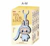 POP MART THE MONSTERS 4.0 Secret Code Series Vinyl Plush Keychain Blind Box (A-M / N-Z) Single Box / Full Set of 14