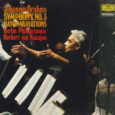 LP Schallplatte HERBERT VON KARAJAN BERLINER PHILH  Brahms Symphonie Nr.. 3 In F-Dur O MGX7083 DEUTSCHE GRAMM Japan Klassisch Gebraucht
