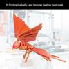 3D Printed Swallow Flexible Joint Articulated Fidgety Toy Swallow Figurines Exquisite Pet Toy Desktop Pet Ornament Gift