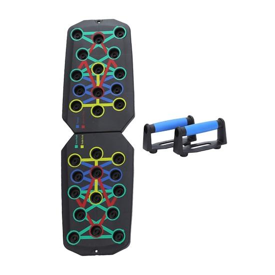 Push Up Board pro domácí posilovnu Skládací push-up deska s pohodlným uchopením