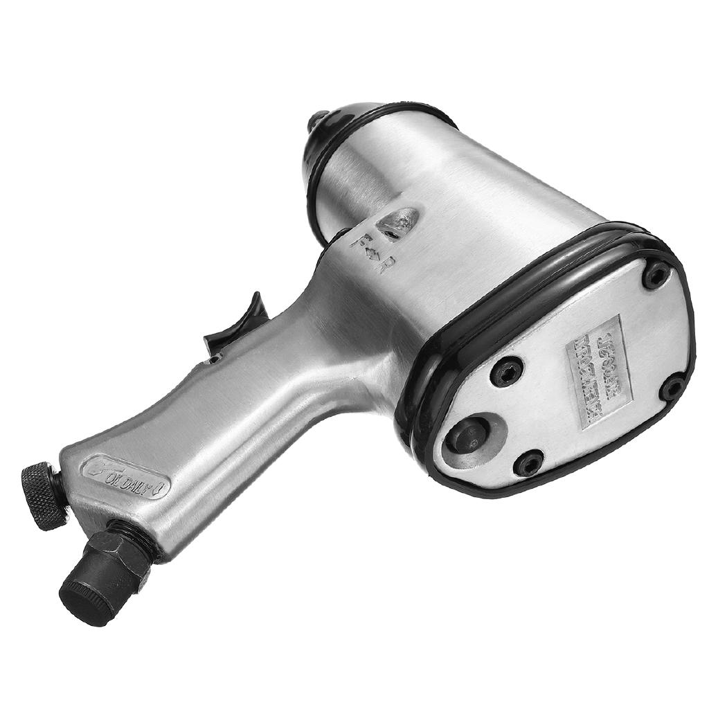 1/2" 4CFM Napęd Ciężki Pneumatyczny Klucz Udarowy Powietrzny Narzędzie Do Naprawy Kół Samochodowych Odlew Aluminiowy Wysoki Moment Obrotowy Niski Poziom Hałasu