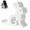 Cell Phone Stand for Desk Cute Rabbit Holder, 3D Printed Stand, Bunny Shape Mobile Universal Hands-Free Desktop Mount Smartphones Office Holder