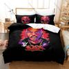 RIP DMX Duvet Cover + 2 Pillowcases, Hip Hop Legend Memorial Print Bedding Set Fans Unique Memorial Design Bedroom Bedding Set