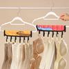 Foldable Cloth Hangers Portable Laundry Accessories For Luggage Door Hanging Breathable Materials Garment Management